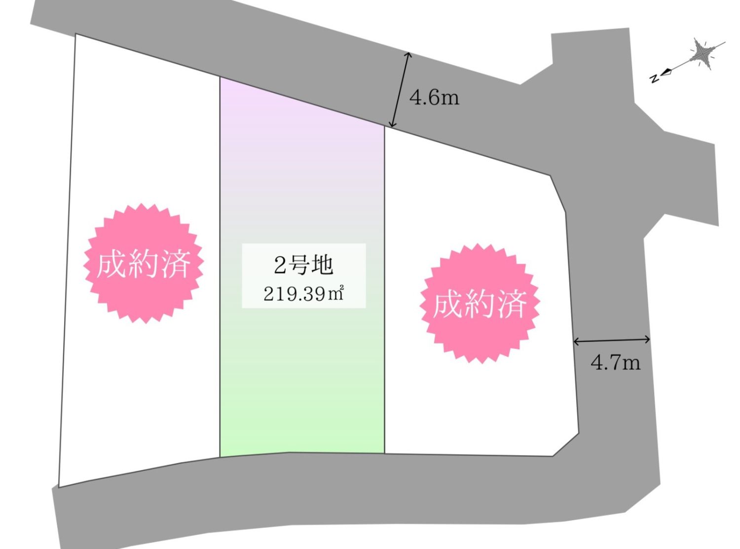 久山町山田「分譲地」
